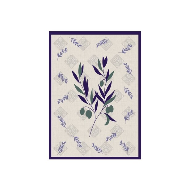 Kitchen linen, Olive Tree Leaves pattern