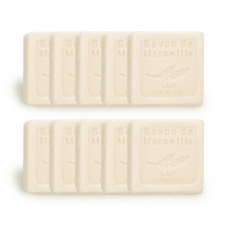 SET OF 10 GUEST SOAPS DONKEY MILK