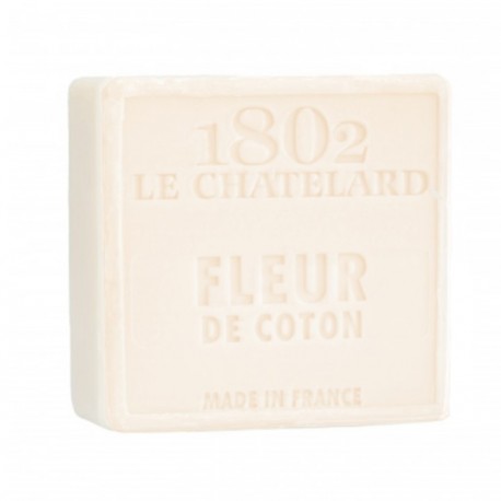 Square Soap 100 g COTTON FLOWER - Palm Oil Free