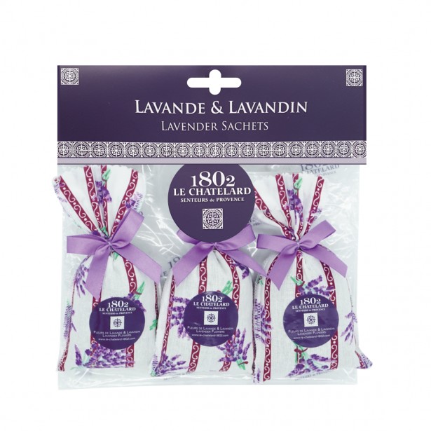 SET OF 3 Sachets 18g Lavender & Lavandin