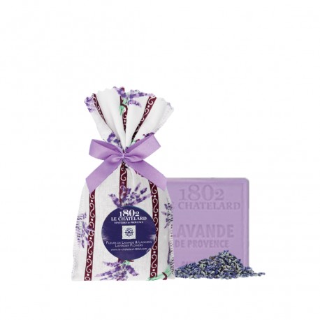 Sachets 18g Lavender & Lavandin + 1 SOAP 100g Lavender