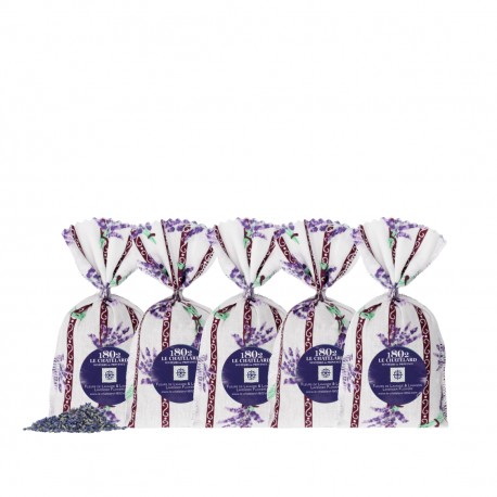 LOT DE 5 SACHETS LAVANDE & LAVANDIN COLLECTION LAVANDE