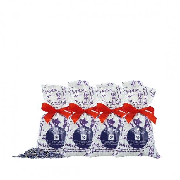 SET OF 4 Sachets 18 g Lavender & Lavandin