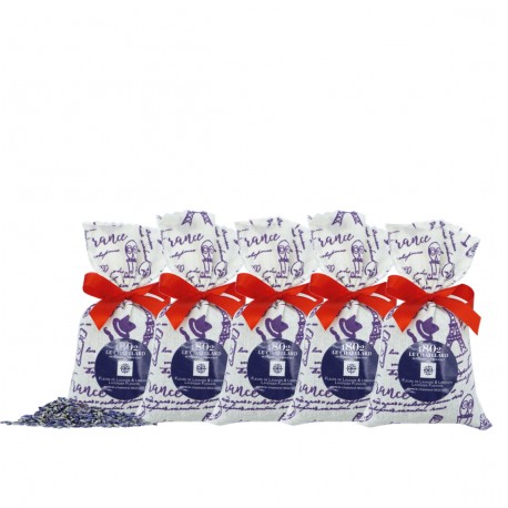 LOT DE 5 SACHETS LAVANDE & LAVANDIN COLLECTION FRENCHIE