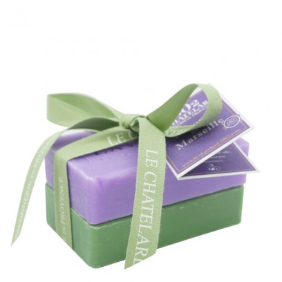 DUO OF SOAPS : Lavender & Olive