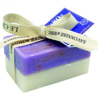 DUO OF SOAPS : LAVENDER FLOWERS & DONKEY MILK