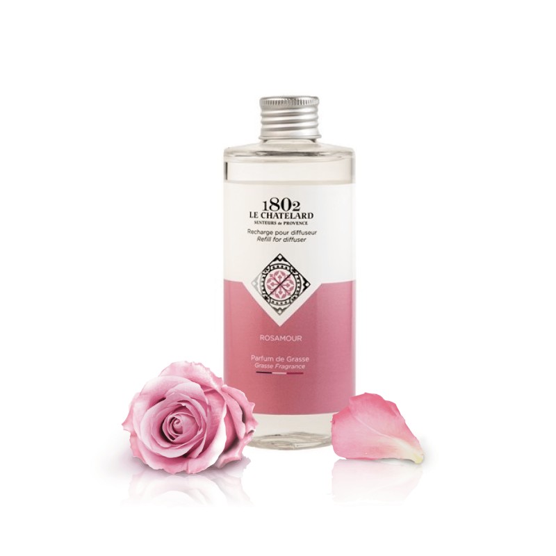 Recharge Parfum Rose pour Diffuseur à batonnets  Parfums d'ambiance Made  In France – La Promenade France