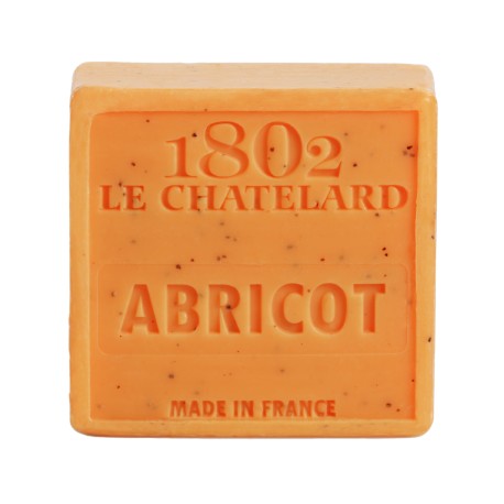 Square Soap 100 g APRICOT EXFOLIATING - Palm Oil Free