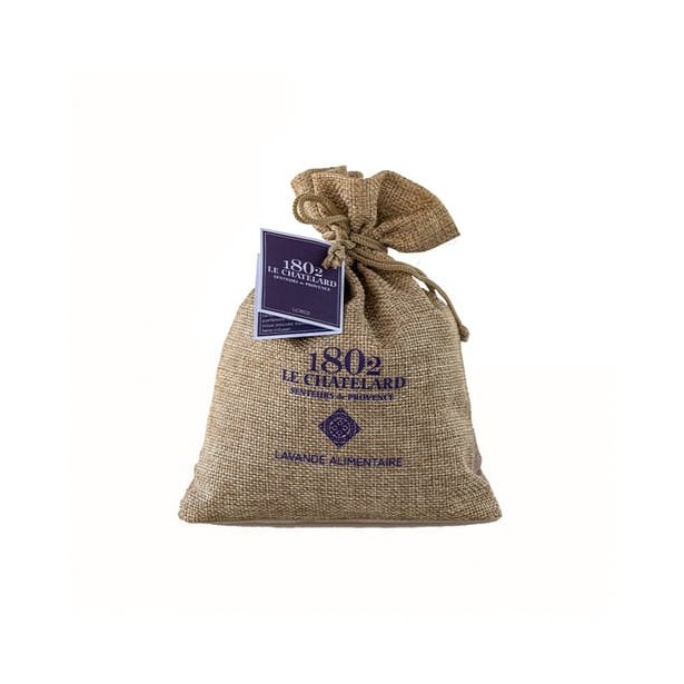 Lavande Alimentaire en sac jute 80g