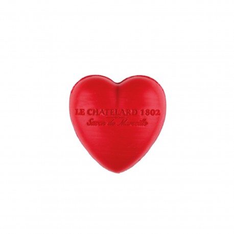 Heart-shaped soap 25g Red Fruits