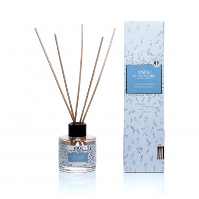 REED DIFFUSER 100ML Cotton Flower - AUTHENTIC COLLECTION
