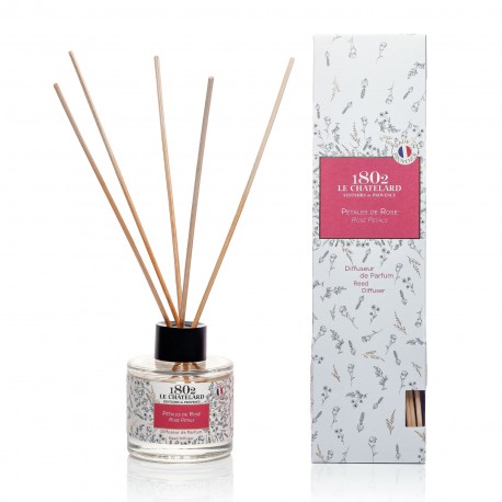 REED DIFFUSER 100ML Rose Petals - AUTHENTIC COLLECTION