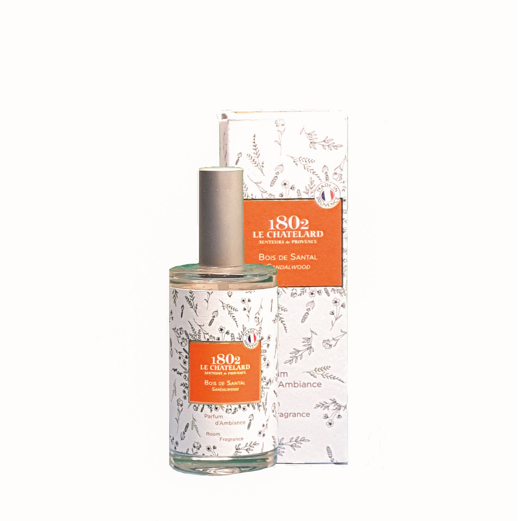 Parfum d'ambiance Bois de Santal - Le Chatelard 1802
