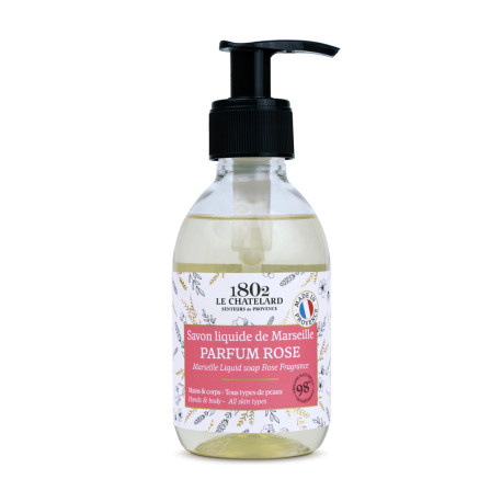 Savon liquide de Marseille - Rose
