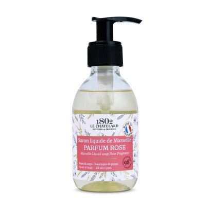 Savon liquide de Marseille - Rose