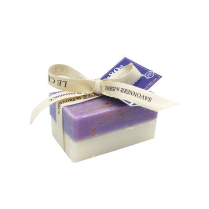 Lot de 2 savons 100gr - Lavande Fleurs + Lait Anesse
