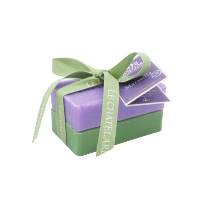 Lot de 2 Savons 100gr - Lavande + Olive