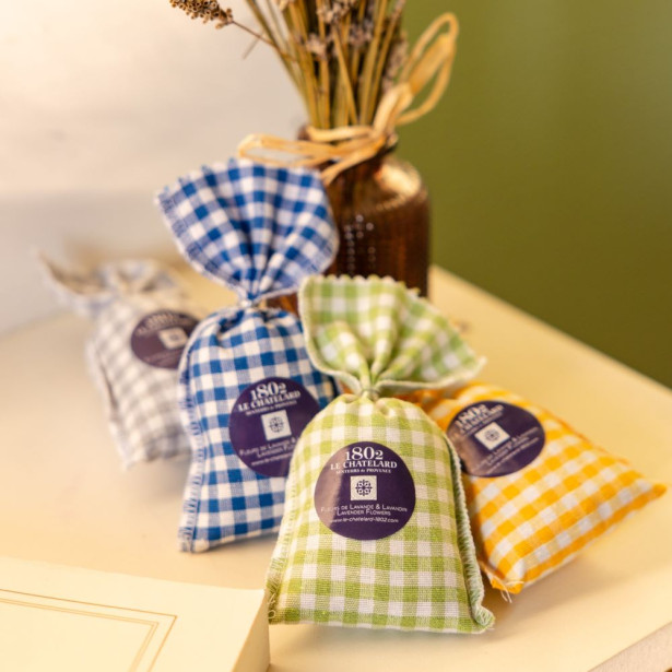 CHAPELET DE 4 SACHETS LAVANDE & LAVANDIN
