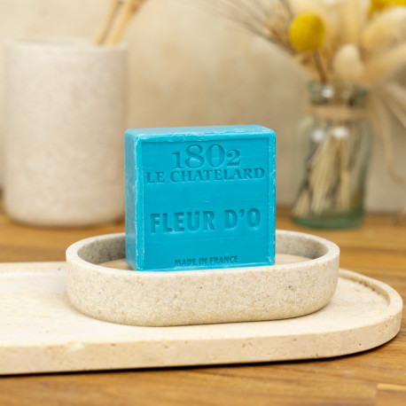 Savon Carré 100 g FLEUR D'EAU - SANS PALME