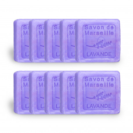 SET OF 10 GUEST SOAPS Lavender