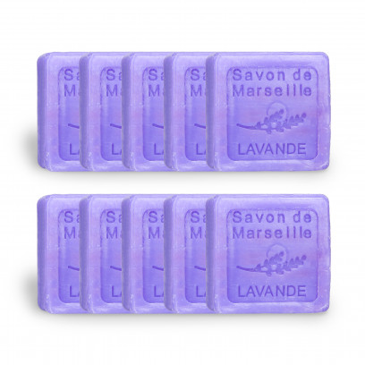 SET OF 10 GUEST SOAPS Lavender