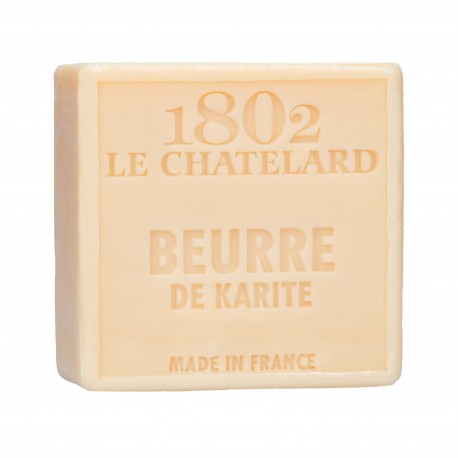 Square Soap 100 g SHEA BUTTER - Palm Oil Free