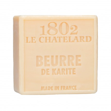 Savon Carré 100 g BEURRE DE KARITE - SANS PALME