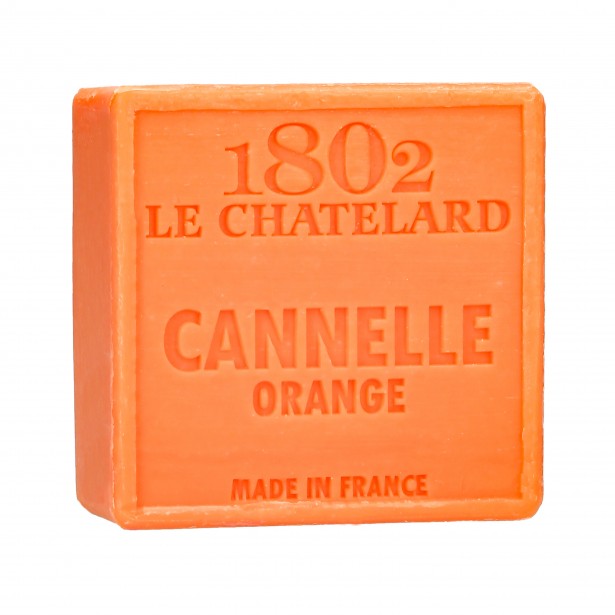 Savon sans huile de palme Cannelle et Orange