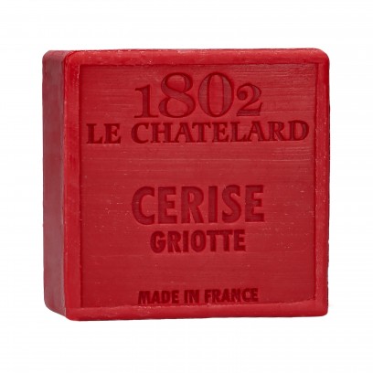 Square Soap 100 g CHERRY - Palm Oil Free