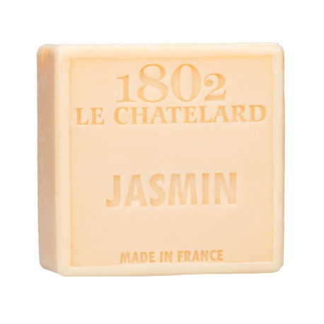 Square Soap 100 g JASMINE - Palm Oil Free