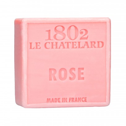 Square Soap 100 g ROSE - Palm Oil Free