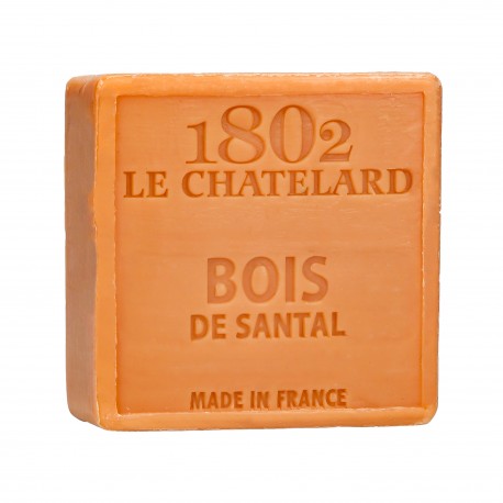 Savon Carré 100 g BOIS DE SANTAL - SANS PALME