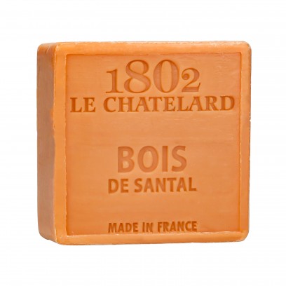 Savon Carré 100 g BOIS DE SANTAL - SANS PALME