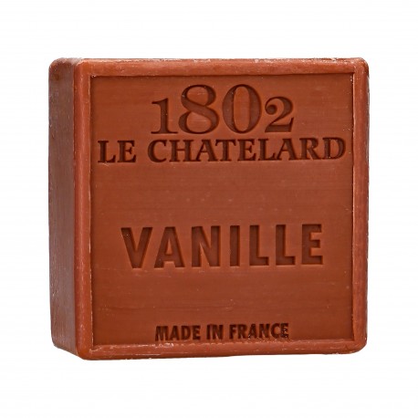 Square Soap 100 g VANILLA - Palm Oil Free