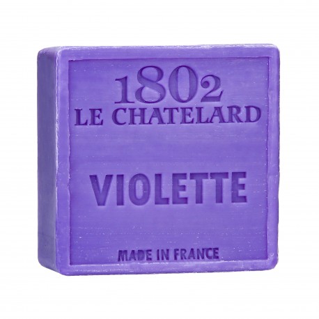 Square Soap 100 g Violet - Palm Oil Free