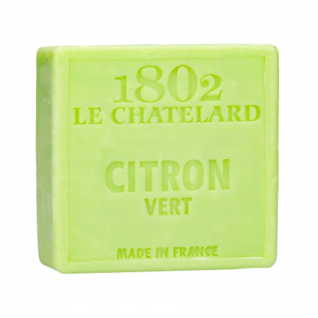 Savon Carré 100 g CITRON VERT - SANS PALME