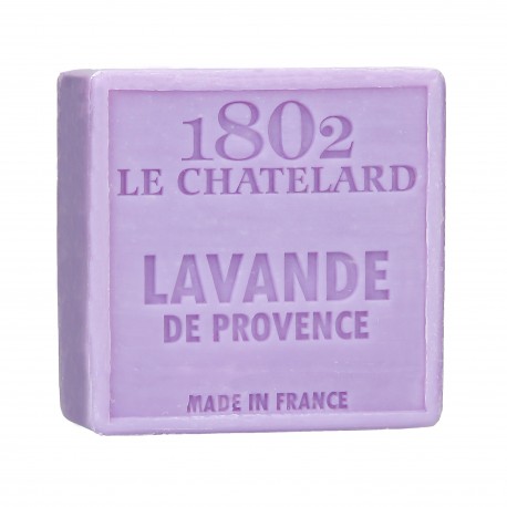 Square Soap 100 g Lavender OF PROVENCE - Palm Oil Free