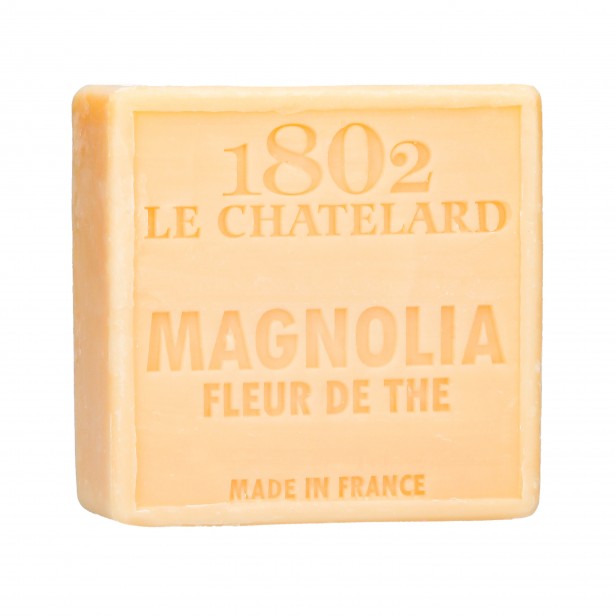 Savon sans huile de palme Magnolia et Fleur de Thé