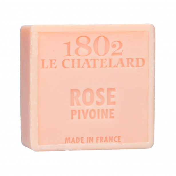 Savon sans huile de palme Rose et Pivoine