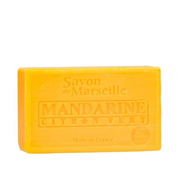 Lot de 3 savons extra-doux Mandarine et Citron Vert 