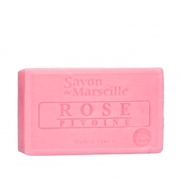 Lot de 3 savons extra-doux Rose et Pivoine