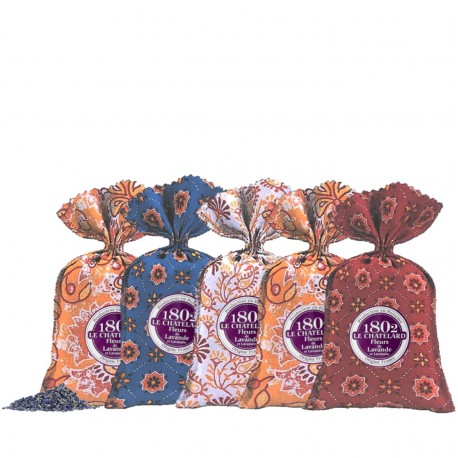 Lot de 5 Sachets Lavande & Lavandin Provence Chic