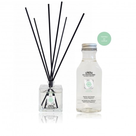 Gift set : Reed diffuser and its refill -  VERBENA