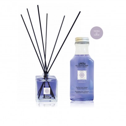 Gift set : Reed diffuser and its refill - VIOLET
