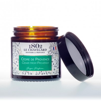 SCENTED CANDLE CEDAR FROM PROVENCE, THE AUTHENTIC COLLECTION