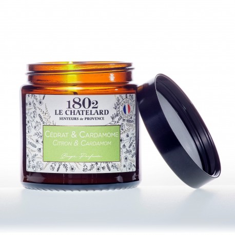 BOUGIE PARFUMEE CEDRAT CARDAMOME, COLLECTION AUTHENTIQUE