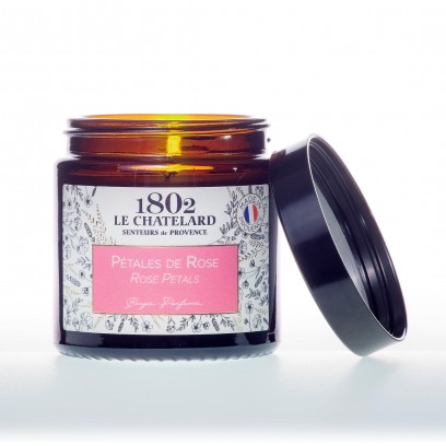 SCENTED CANDLE ROSE PETALS, THE AUTHENTIC COLLECTION